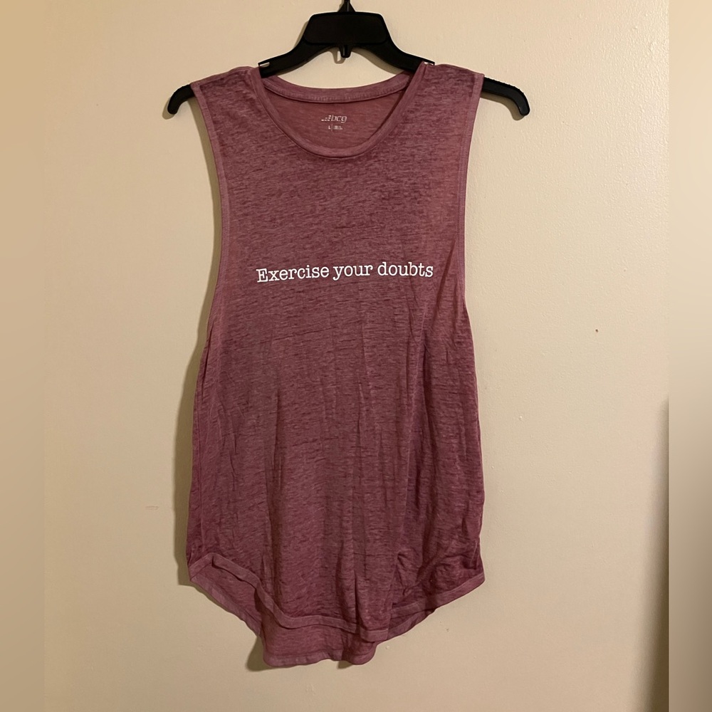 Women's Maroon Sleeveless Top 82325